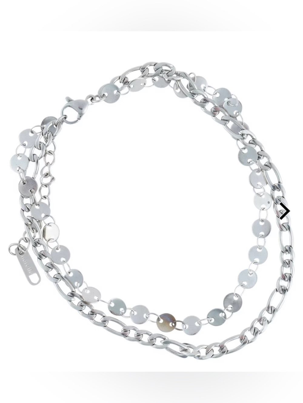 Narelle Waterproof Multi Row Figaro Chain Anklet